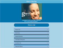 Tablet Screenshot of m.gracesdayspa.com